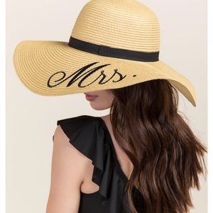 Francesca’s MRS floppy hat